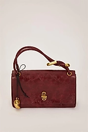 Kırmızı Düğüm Askı Detaylı El Çantası