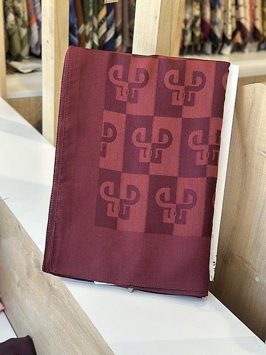Pamukevi Lyocell Şal (Bordo)