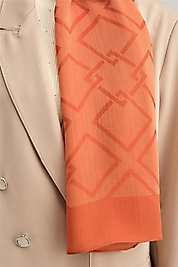 Armine Tencel İpek Zincir Desen Şal 32106