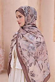 BELLİ FRESH ÇİÇEK DESEN PUDRA SANDA ŞAL 1362