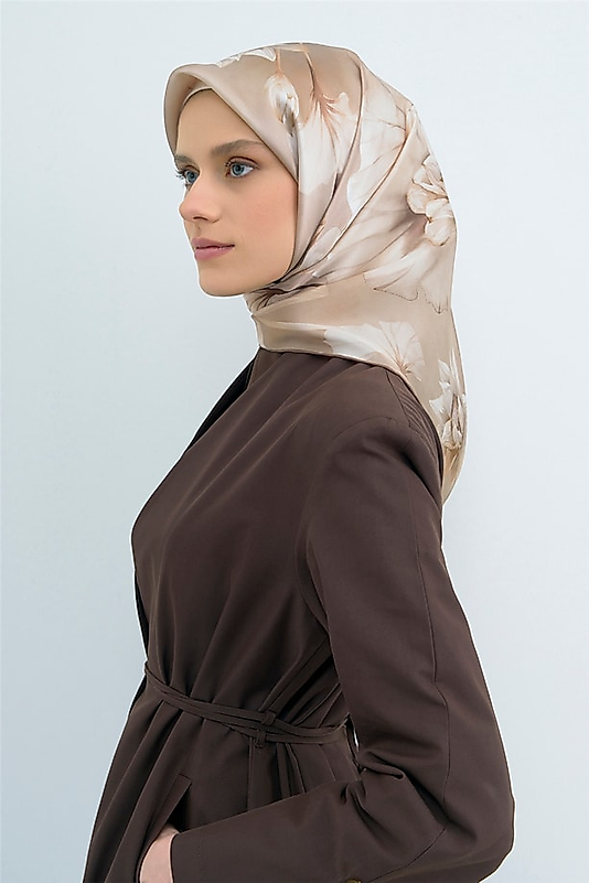 Armine Saf İpek Twill Eşarp 9505D 85