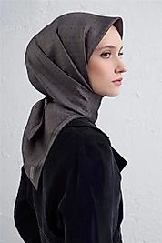 Armine Klasik Desenli Saf İpek Sura Eşarp