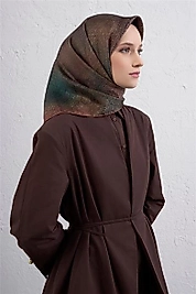 Armine Saf İpek Twill Eşarp
