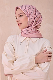 Belli Tivil Saf İpek Eşarp 4109-04