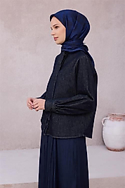 BELLİ GEOMETİK DESEN İPEK EŞARP 4201D (TWILL) LACİVET - 39